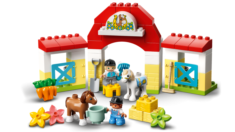 LEGO® DUPLO® 10951 Stáj s poníky