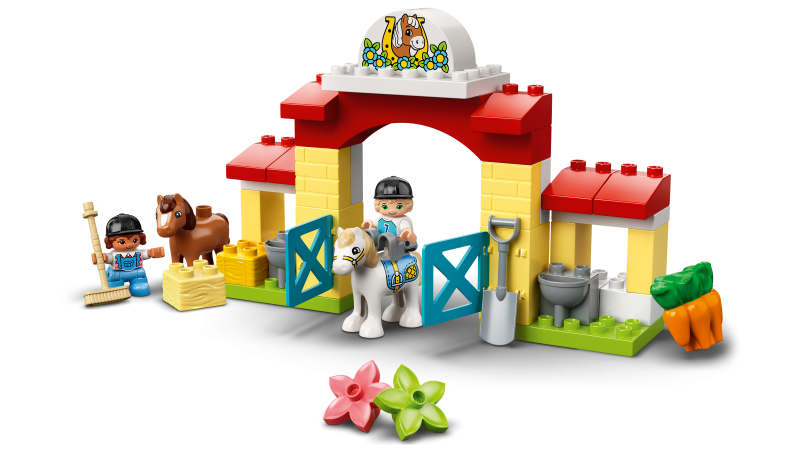 LEGO® DUPLO® 10951 Stáj s poníky