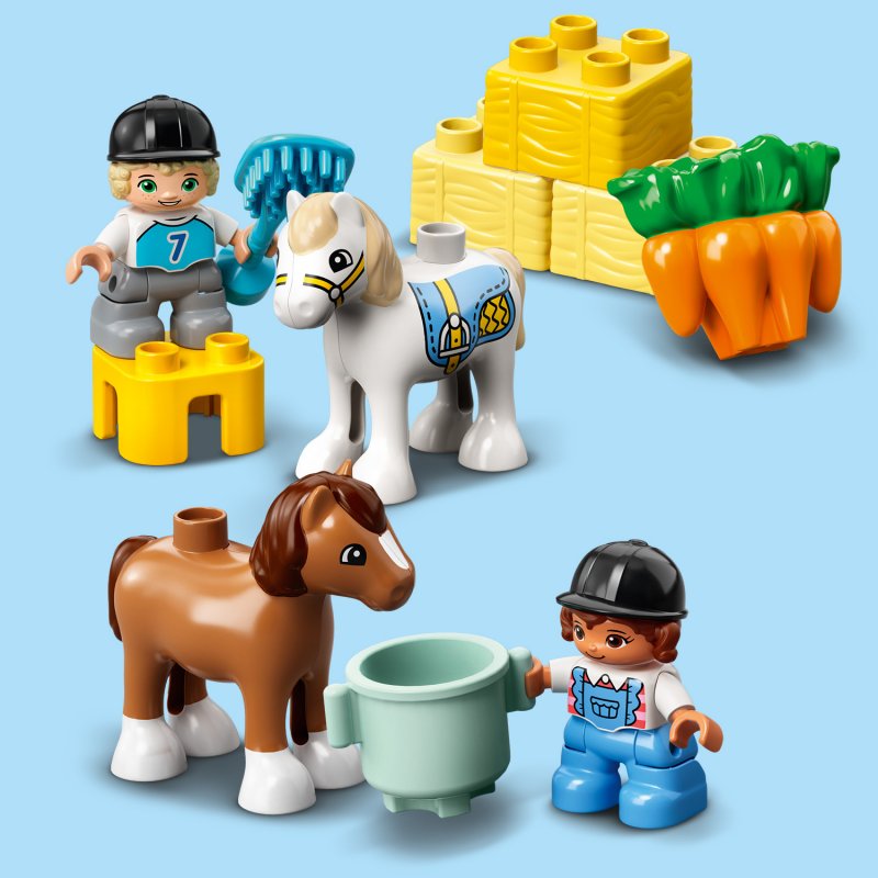 LEGO® DUPLO® 10951 Stáj s poníky