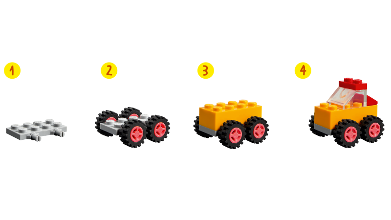 LEGO® Classic 11014 Kostky a kola