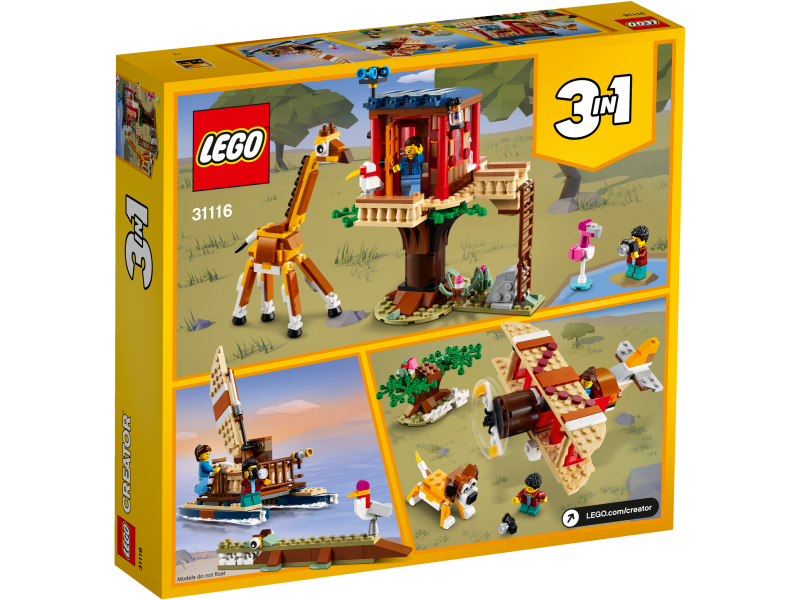 LEGO® Creator 31116 Safari domek na stromě