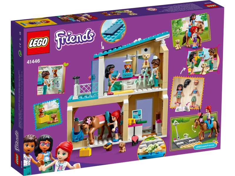 LEGO® Friends 41446 Veterinární klinika v městečku Heartlake