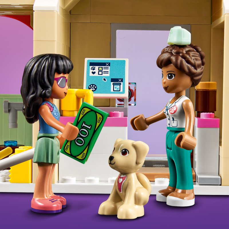 LEGO® Friends 41446 Veterinární klinika v městečku Heartlake