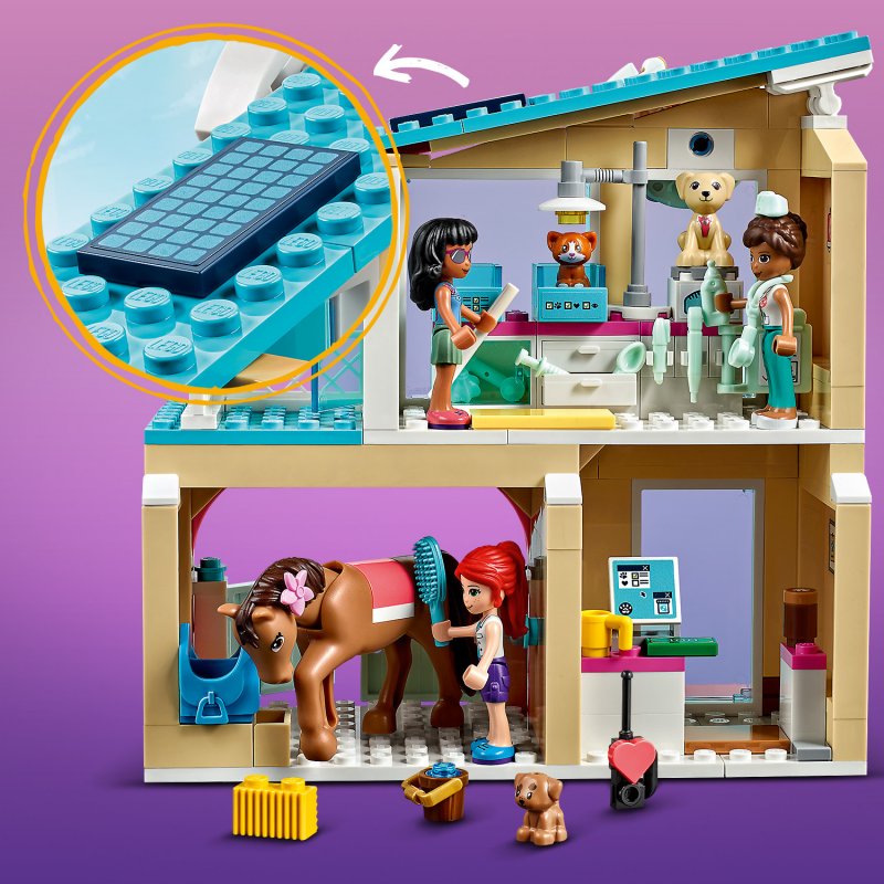 LEGO® Friends 41446 Veterinární klinika v městečku Heartlake