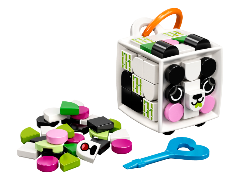 LEGO DOTS Ozdoba na tašku – panda 41930