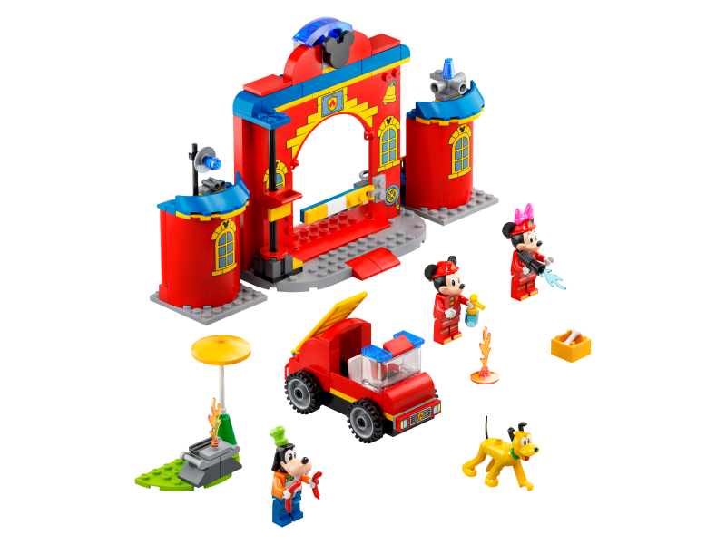 LEGO® │ Disney Mickey & Friends 10776 Hasičská stanice a auto Mickeyho a přátel