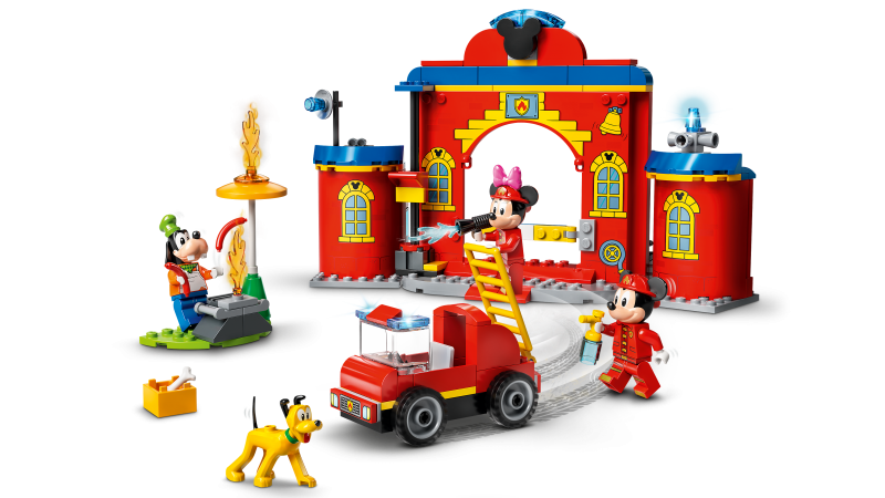 LEGO® ǀ Disney Mickey & Friends 10776 Hasičská stanice a auto Mickeyho a přátel