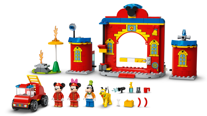 LEGO® │ Disney Mickey & Friends 10776 Hasičská stanice a auto Mickeyho a přátel