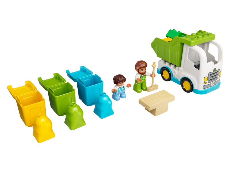 LEGO® DUPLO® 10945 Popelářský vůz a recyklování