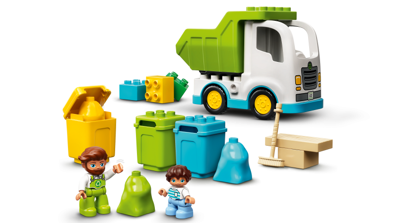 LEGO® DUPLO® 10945 Popelářský vůz a recyklování