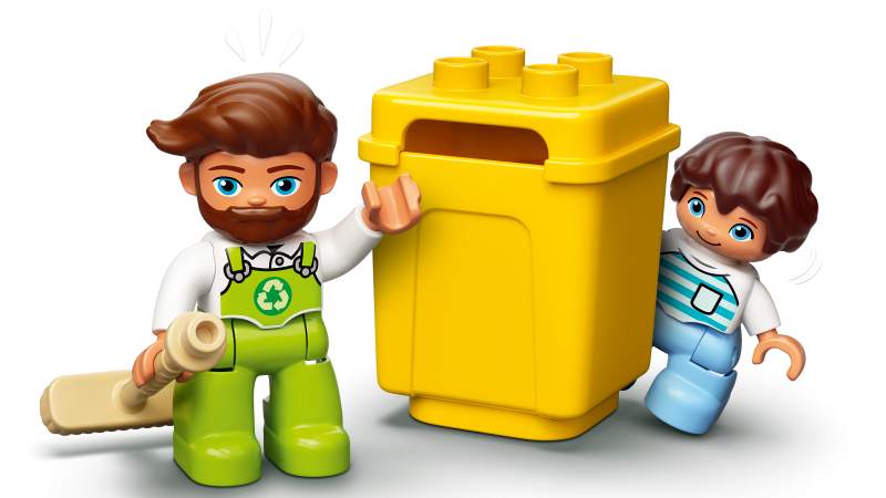 LEGO® DUPLO® 10945 Popelářský vůz a recyklování