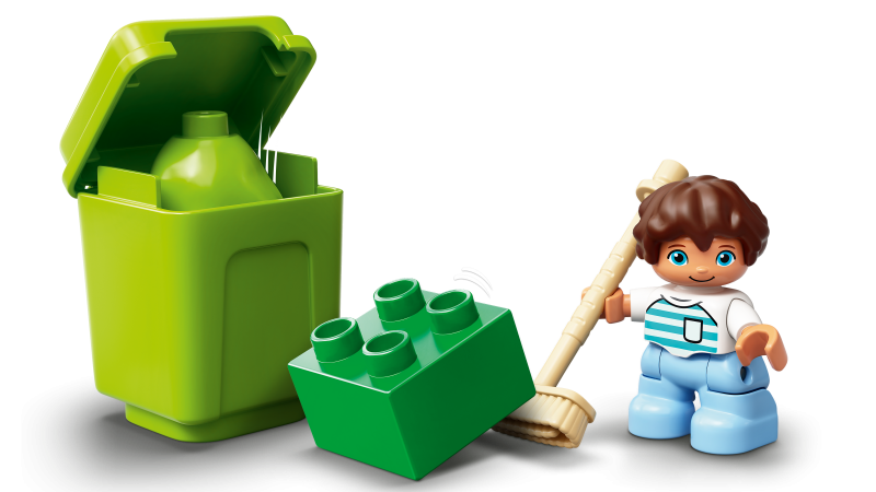 LEGO® DUPLO® 10945 Popelářský vůz a recyklování