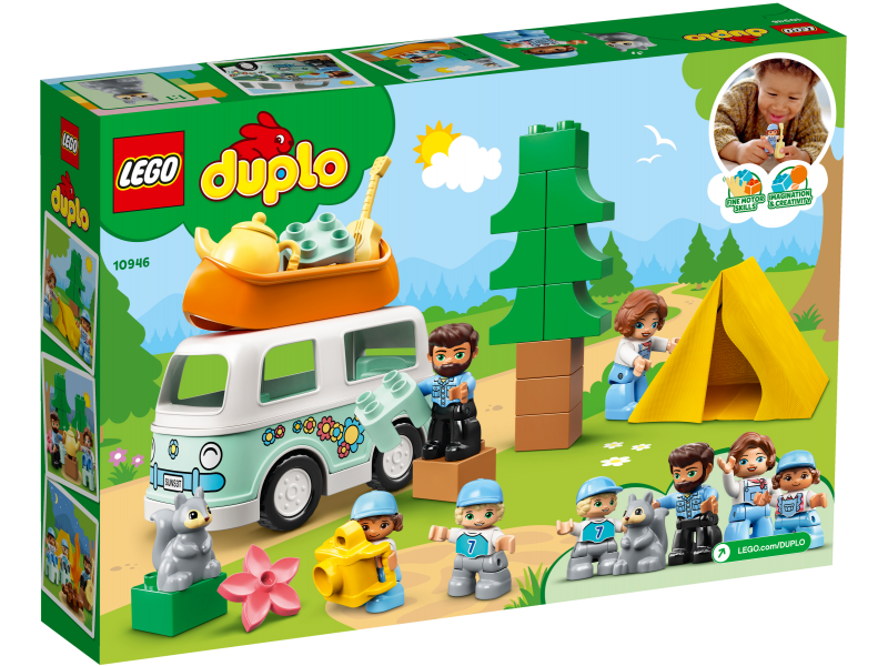 LEGO® DUPLO® 10946 Dobrodružství v rodinném karavanu