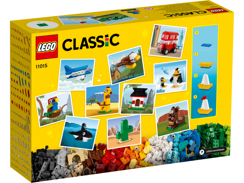 LEGO® Classic 11015 Cesta kolem světa