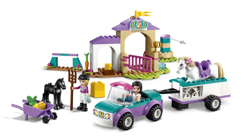 LEGO® Friends 41441 Auto s přívěsem a výcvik koníka