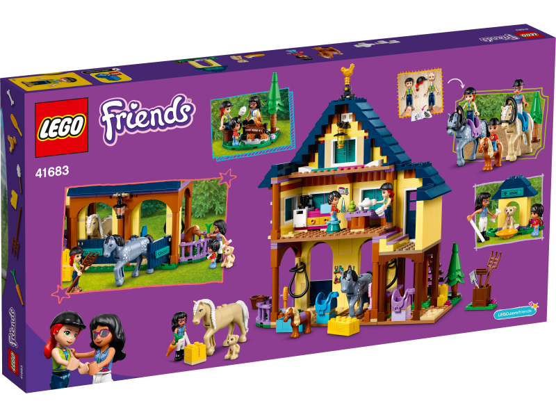 LEGO® Friends 41683 Lesní jezdecké středisko