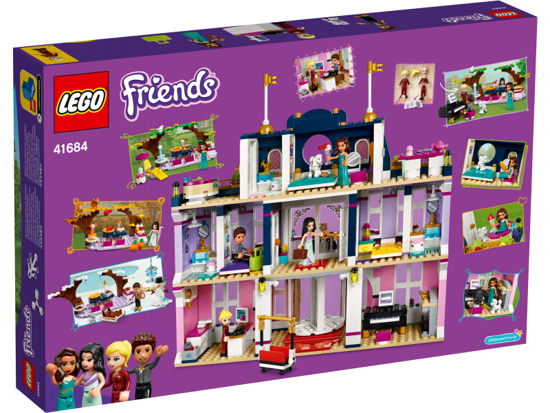 LEGO® Friends 41684 Hotel v městečku Heartlake