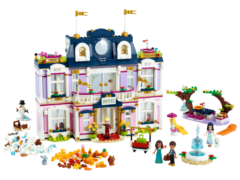 LEGO® Friends 41684 Hotel v městečku Heartlake