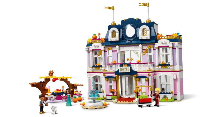 LEGO® Friends 41684 Hotel v městečku Heartlake