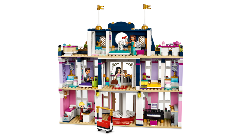 LEGO® Friends 41684 Hotel v městečku Heartlake