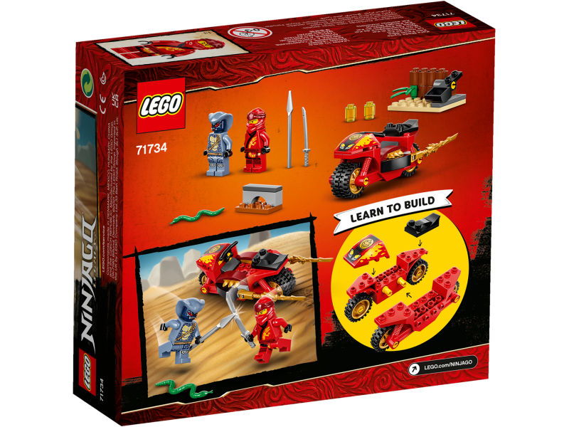 LEGO® NINJAGO® 71734 Kaiova motorka s čepelemi