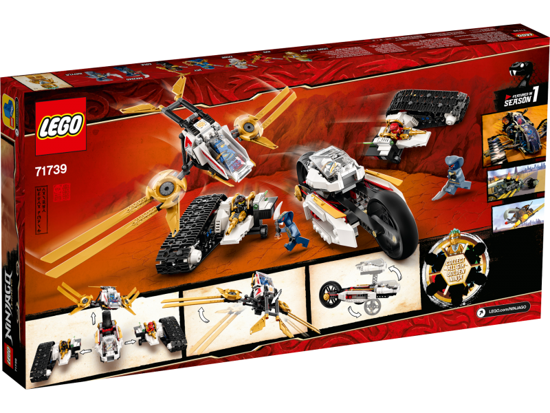 LEGO® NINJAGO® 71739 Nadzvukový útočník