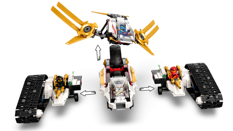 LEGO® NINJAGO® 71739 Nadzvukový útočník