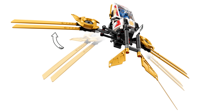 LEGO® NINJAGO® 71739 Nadzvukový útočník