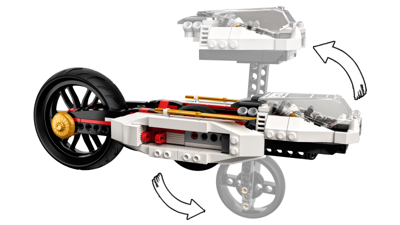 LEGO® NINJAGO® 71739 Nadzvukový útočník