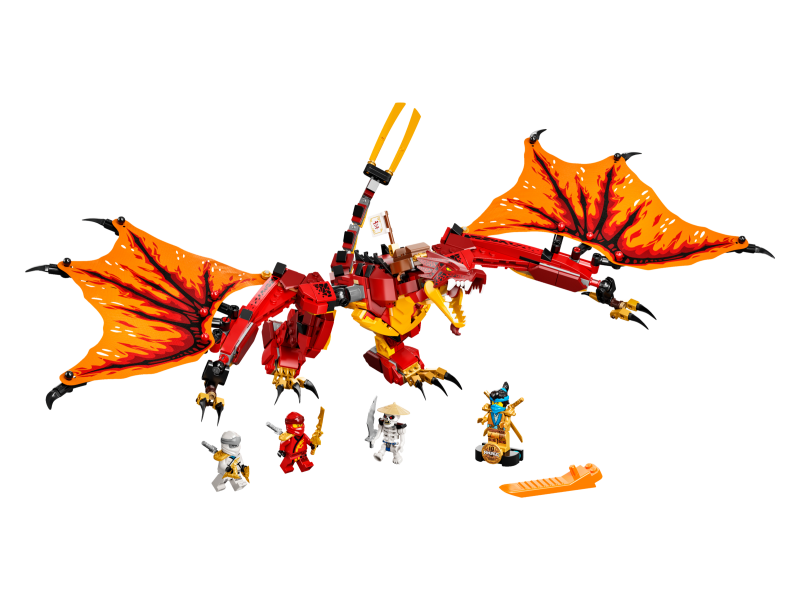 LEGO® NINJAGO® 71753 Útok ohnivého draka