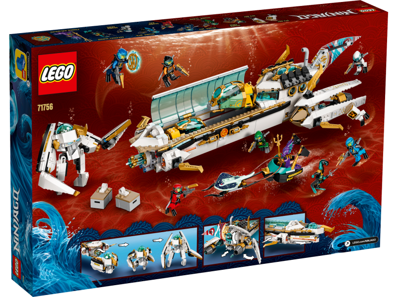 LEGO® NINJAGO® 71756 Odměna na vlnách