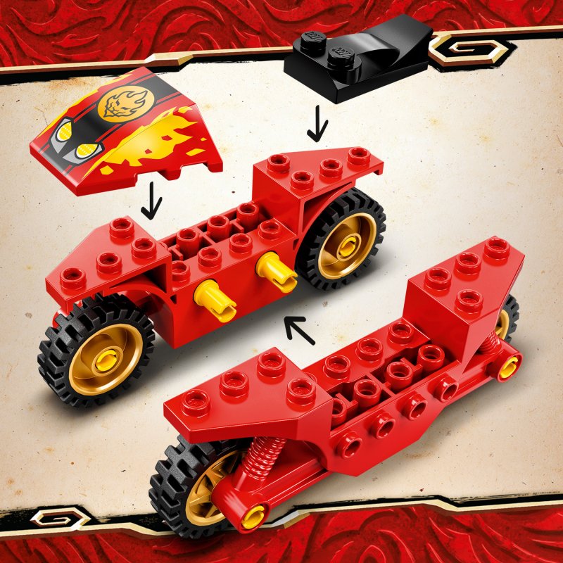 LEGO® NINJAGO® 71734 Kaiova motorka s čepelemi