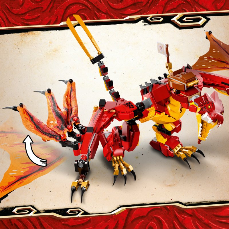 LEGO® NINJAGO® 71753 Útok ohnivého draka