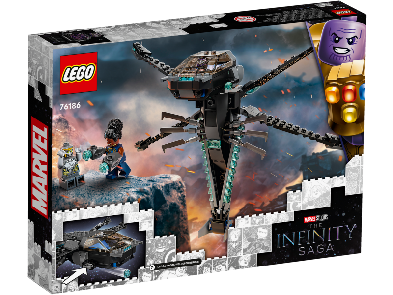 LEGO® Marvel Avengers 76186 Black Panther a dračí letoun