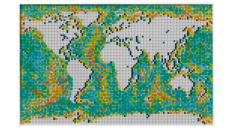 LEGO® Art 31203 Mapa světa