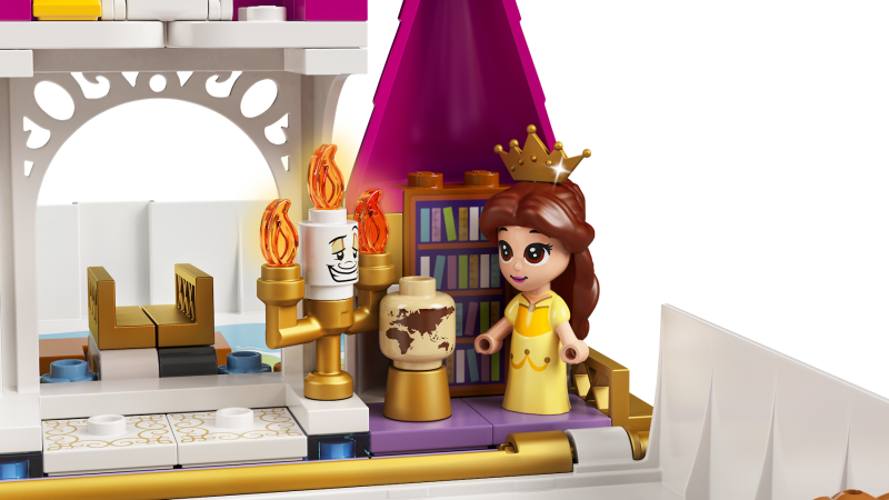 LEGO® I Disney Princess™ 43193 Ariel, Kráska, Popelka a Tiana a jejich pohádková kniha dobrodružství