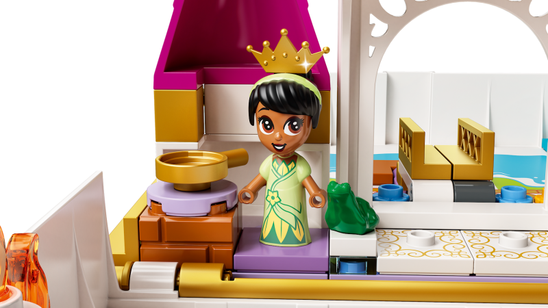 LEGO® I Disney Princess™ 43193 Ariel, Kráska, Popelka a Tiana a jejich pohádková kniha dobrodružství