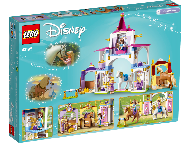 LEGO® │ Disney Princess™ 43195 Královské stáje Krásky a Lociky
