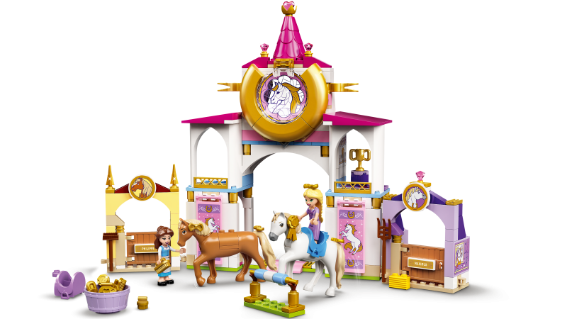 LEGO® │ Disney Princess™ 43195 Královské stáje Krásky a Lociky