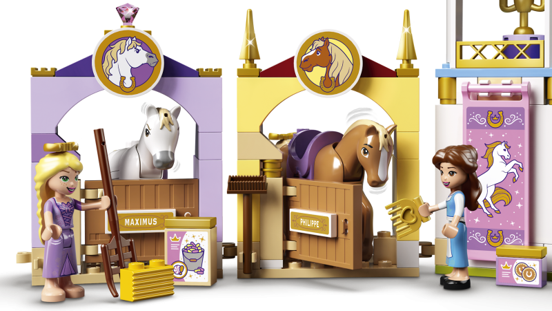 LEGO® │ Disney Princess™ 43195 Královské stáje Krásky a Lociky