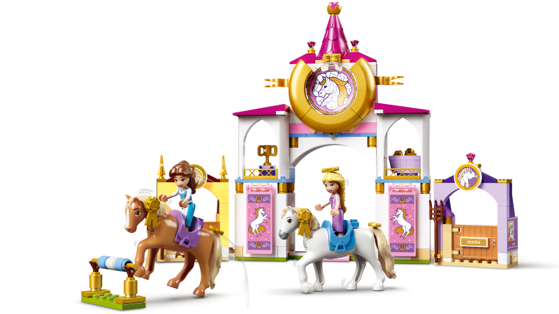 LEGO® │ Disney Princess™ 43195 Královské stáje Krásky a Lociky