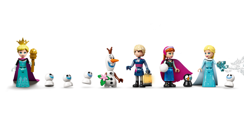 LEGO® │ Disney Ledové království 43197 Ledový zámek