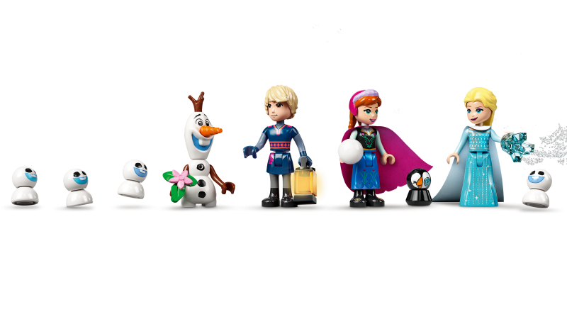 LEGO® │ Disney Ledové království 43197 Ledový zámek