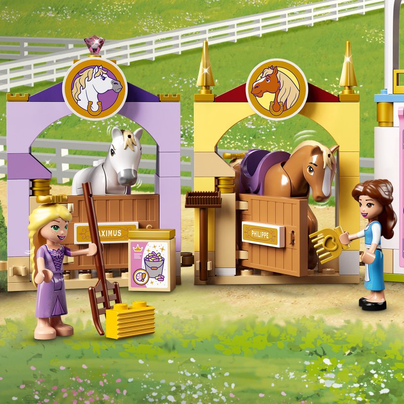 LEGO® │ Disney Princess™ 43195 Královské stáje Krásky a Lociky