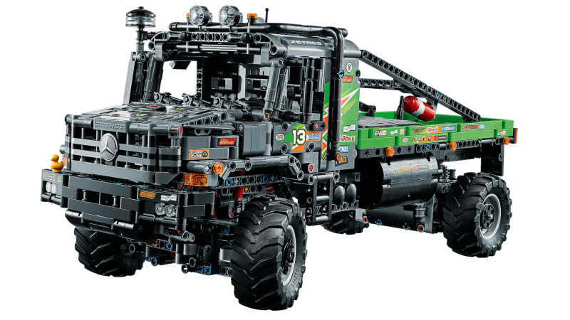 LEGO® Technic 42129 Truck trialový vůz Mercedes-Benz Zetros 4x4