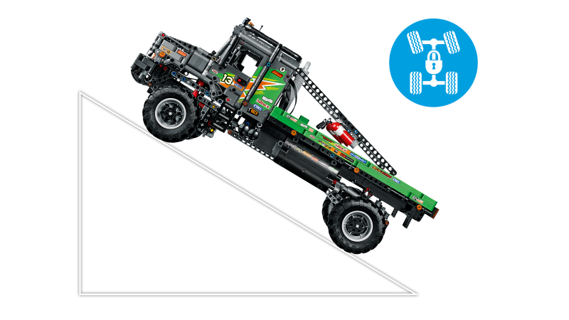 LEGO® Technic 42129 Truck trialový vůz Mercedes-Benz Zetros 4x4