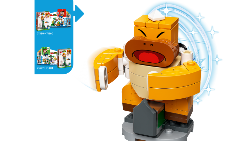 LEGO® Super Mario™ 71388 Boss Sumo Bro a padající věž – rozšiřující set