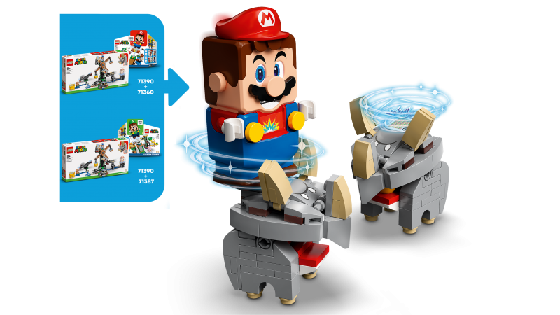 LEGO® Super Mario™ 71390 Boj s Reznorem – rozšiřující set