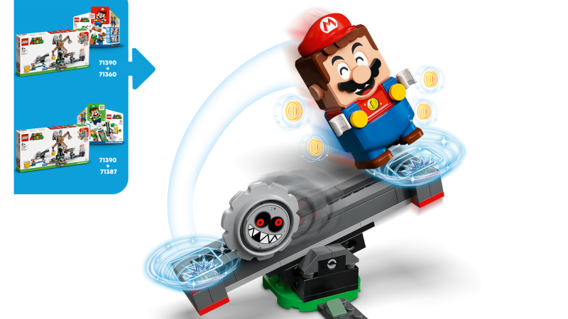 LEGO® Super Mario™ 71390 Boj s Reznorem – rozšiřující set