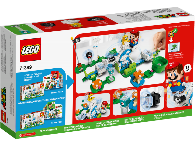 LEGO® Super Mario™ 71389 Lakitu a svět obláčků – rozšiřující set